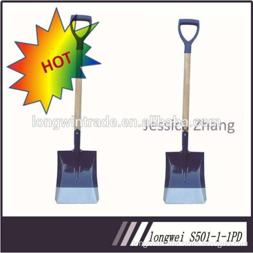 wood handl farm shovel